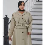 ست کت و دامن کتان نخ مای تین