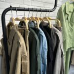 ست کت و دامن کتان نخ مای تین