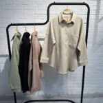 شومیز تک جیب فیتیله