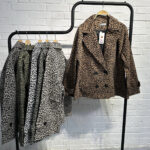 ترنج کت کتان پلنگی مای تین