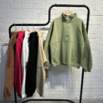 دورس نیم زیپ تک رنگ بیسیک مای تین